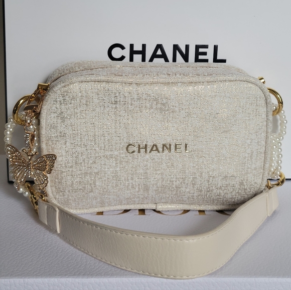 Handmade Handbags - Chanel Beige POUCH